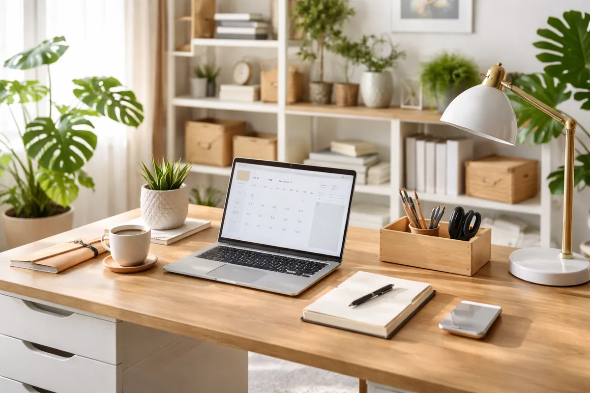 Les bienfaits d'un espace de travail bien organisé