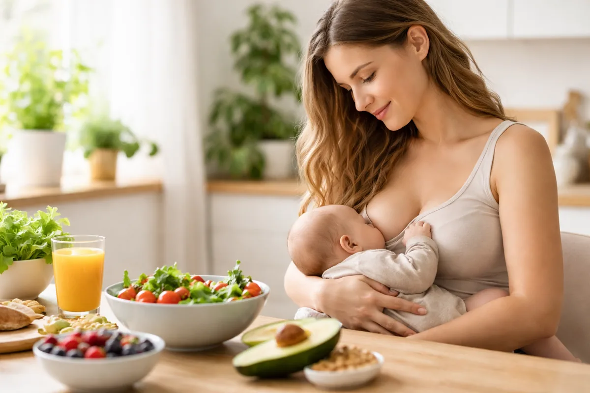 Comment l'alimentation influence le bien-être pendant la maternité et l'allaitement