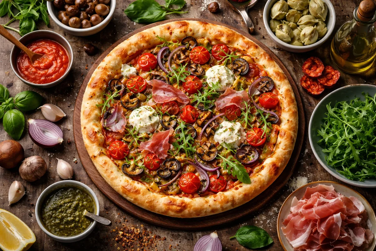 Comment personnaliser une pizza maison avec des garnitures originales