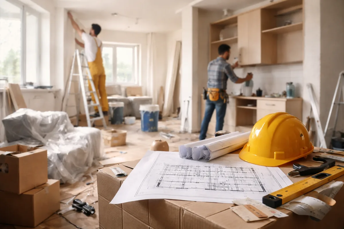 Quelle est la durée moyenne d'un projet de rénovation d'appartement