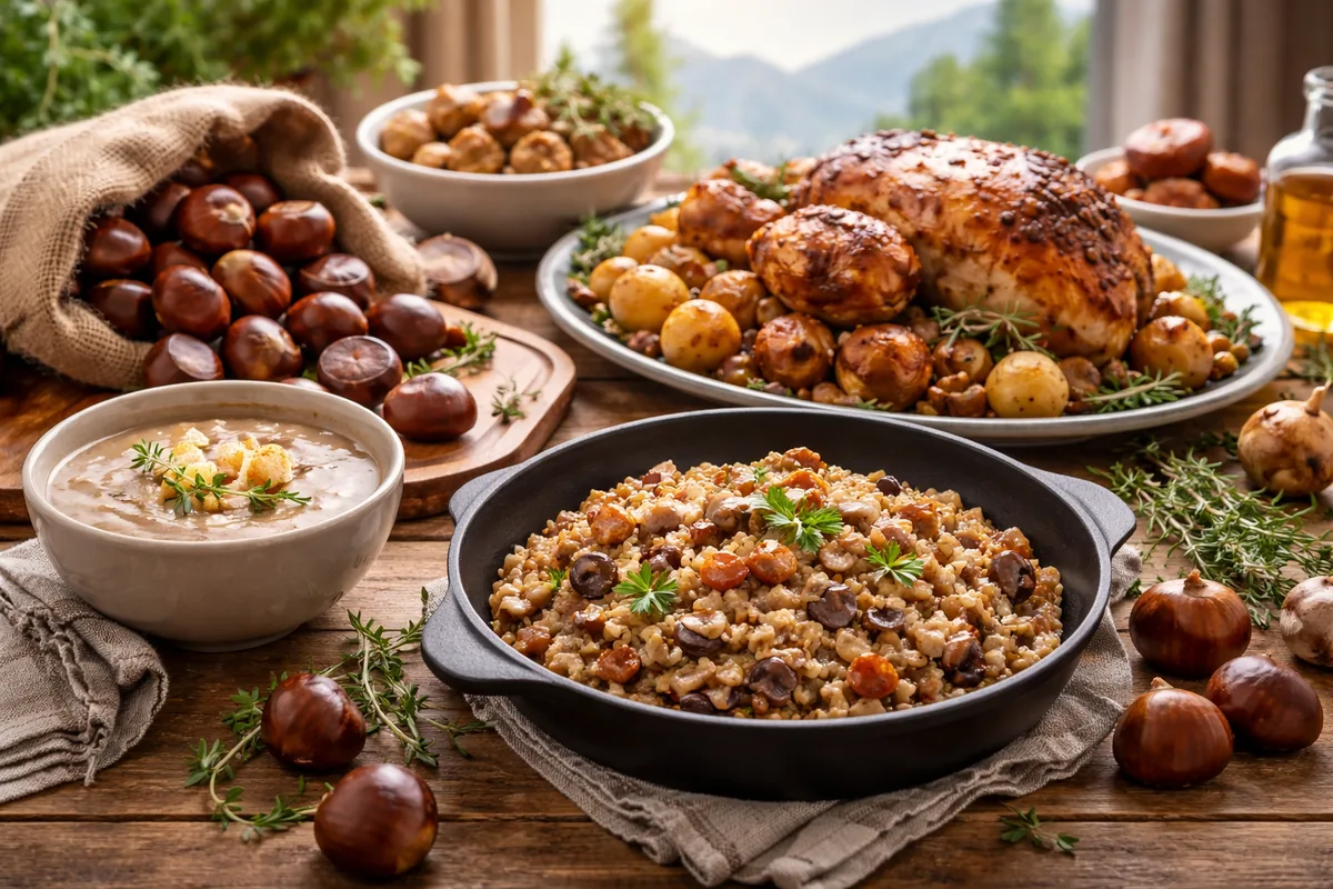 Comment préparer des plats à base de châtaignes en Haute-Savoie