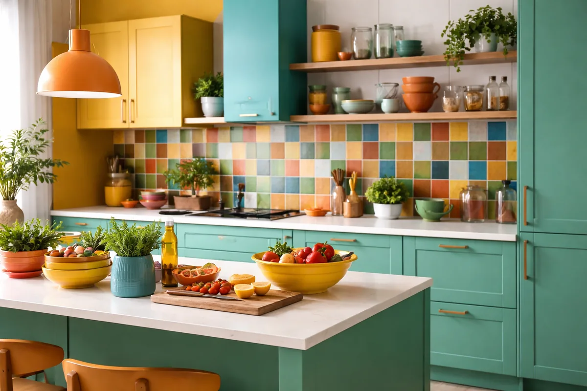 L'importance des couleurs dans votre cuisine